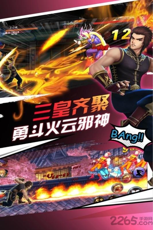 龙虎门之火云邪神破解版下载,龙虎门之火云邪神,格斗手游,回合制手游